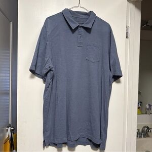 $12 for 3 L.L. Bean Slate Blue Polo Shirt